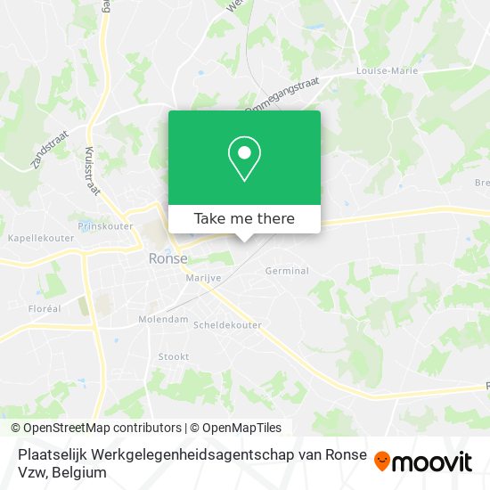 Plaatselijk Werkgelegenheidsagentschap van Ronse Vzw map