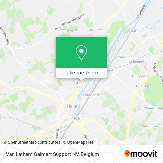 Van Lathem Galmart Support NV map