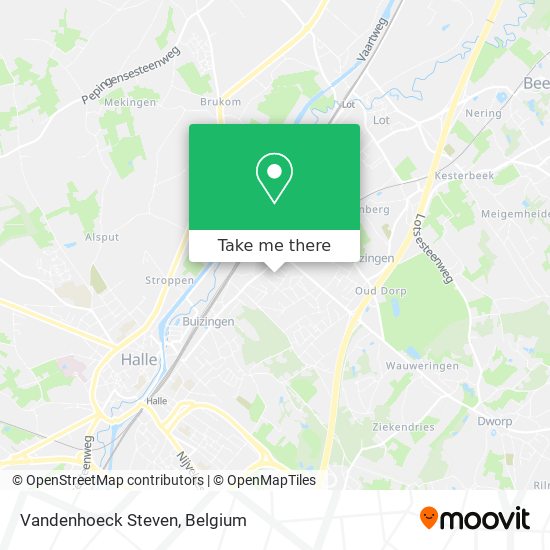 Vandenhoeck Steven map