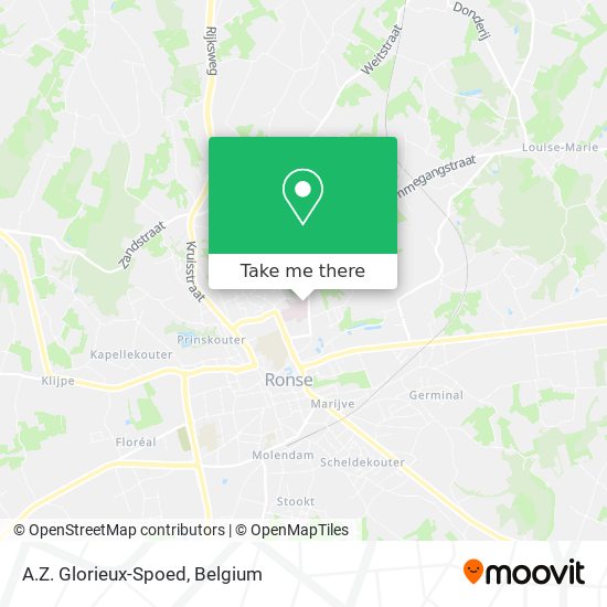 A.Z. Glorieux-Spoed map
