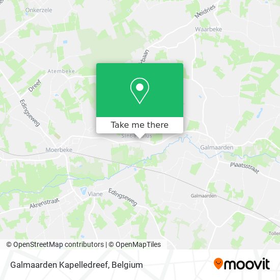 Galmaarden Kapelledreef map