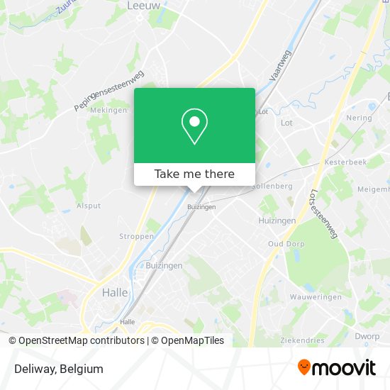 Deliway map