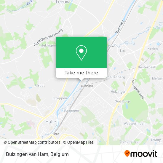 Buizingen van Ham plan