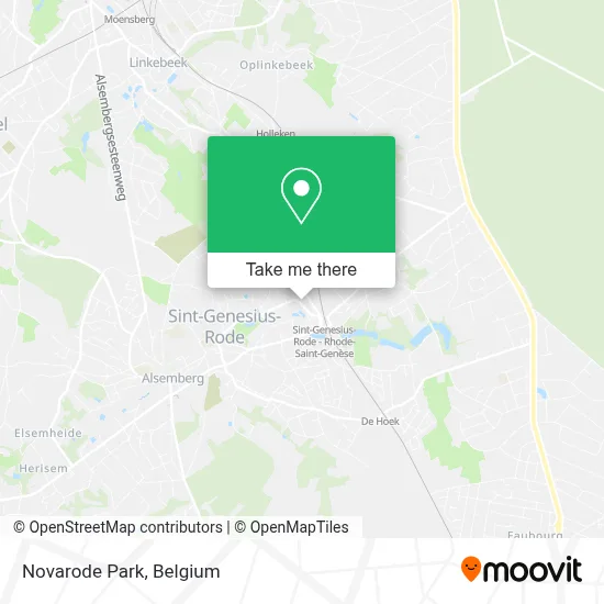 Novarode Park map