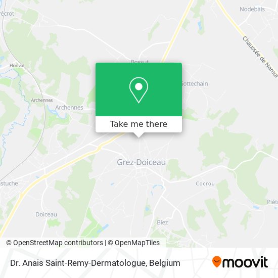 Dr. Anais Saint-Remy-Dermatologue map