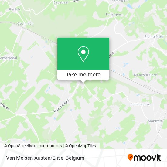 Van Melsen-Austen/Elise map