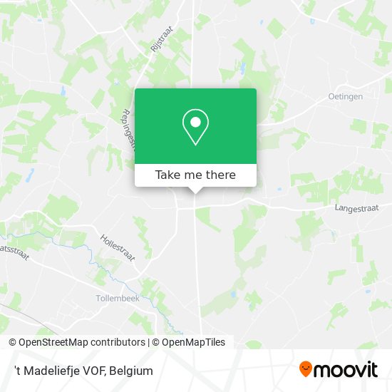 't Madeliefje VOF map