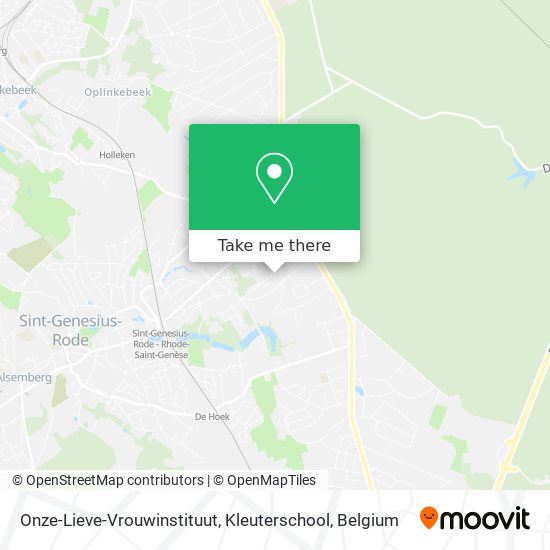 Onze-Lieve-Vrouwinstituut, Kleuterschool map
