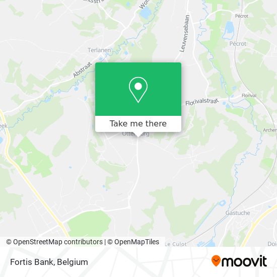 Fortis Bank map