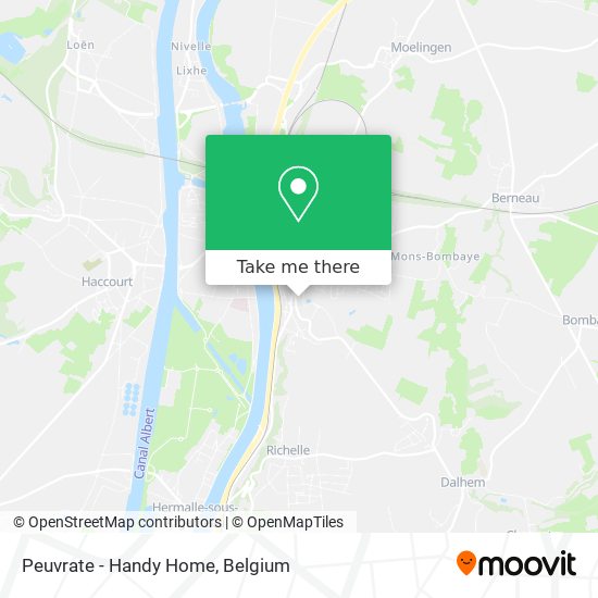 Peuvrate - Handy Home map