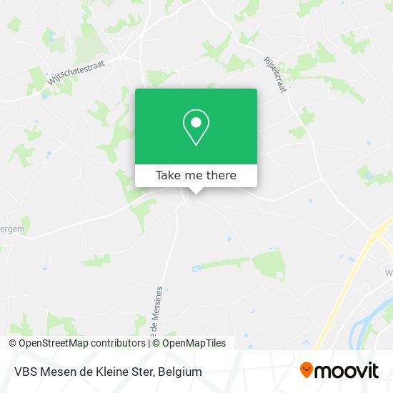 VBS Mesen de Kleine Ster map