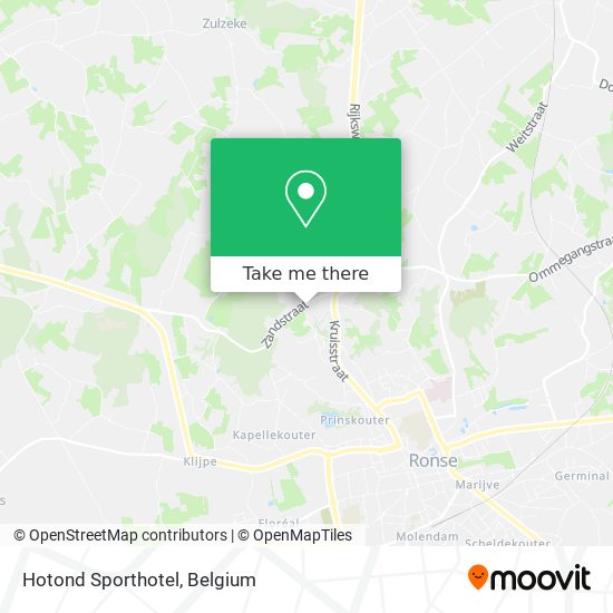 Hotond Sporthotel map