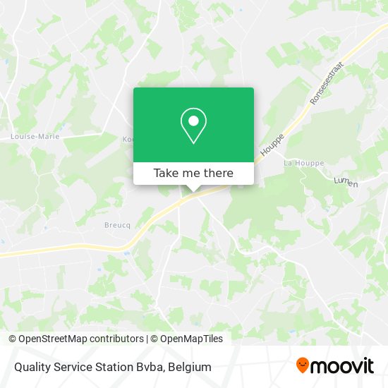 Quality Service Station Bvba plan