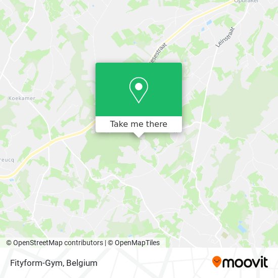 Fityform-Gym map