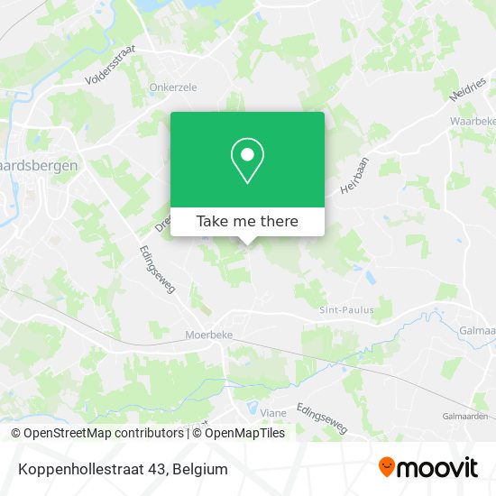 Koppenhollestraat 43 plan