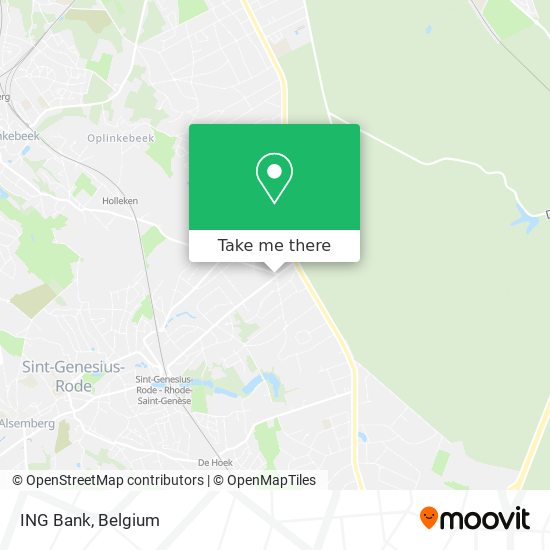 ING Bank map