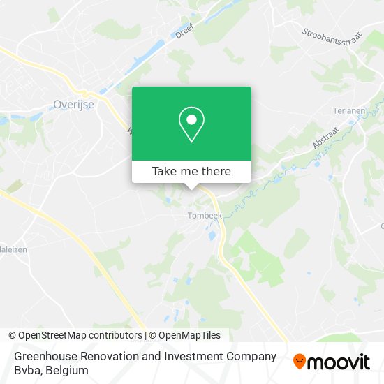 Greenhouse Renovation and Investment Company Bvba map