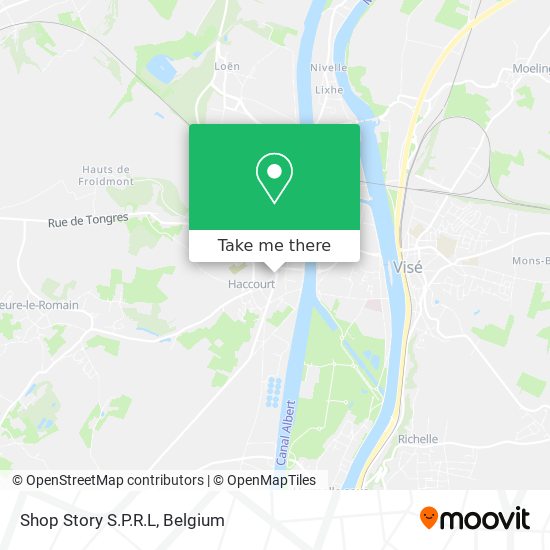 Shop Story S.P.R.L map