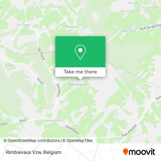 Rimbievaux Vzw map