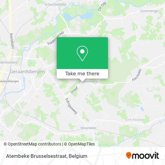 Atembeke Brusselsestraat plan
