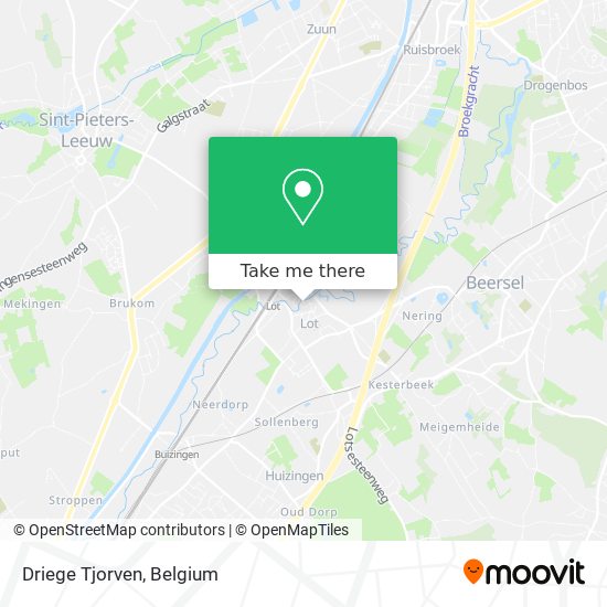 Driege Tjorven map