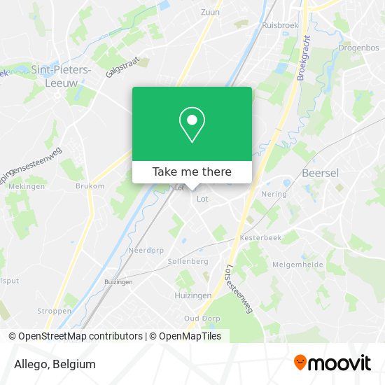 Allego map