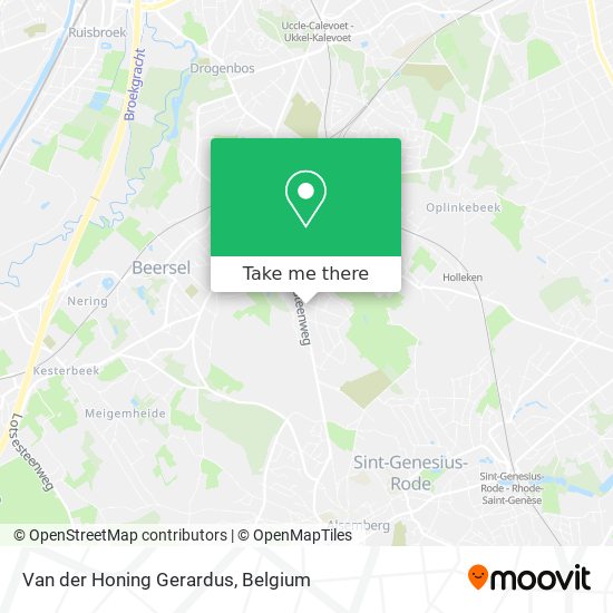 Van der Honing Gerardus map