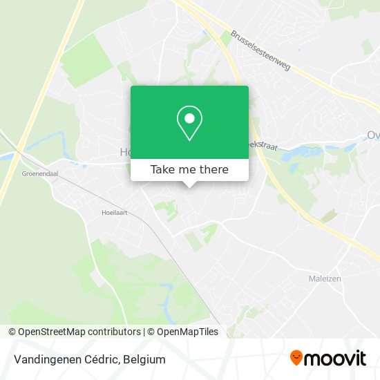 Vandingenen Cédric map