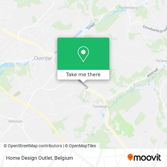 Home Design Outlet map