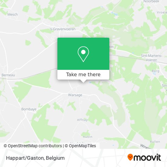 Happart/Gaston map
