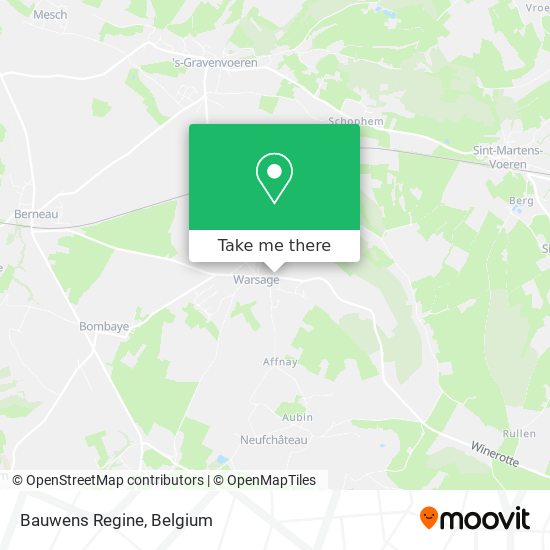 Bauwens Regine map