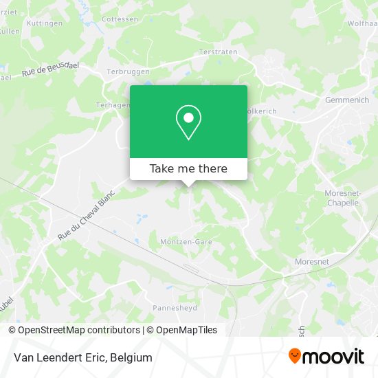 Van Leendert Eric map