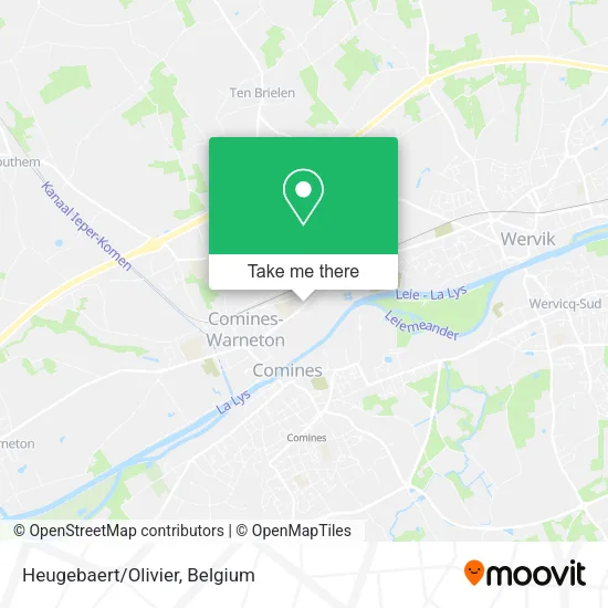 Heugebaert/Olivier map