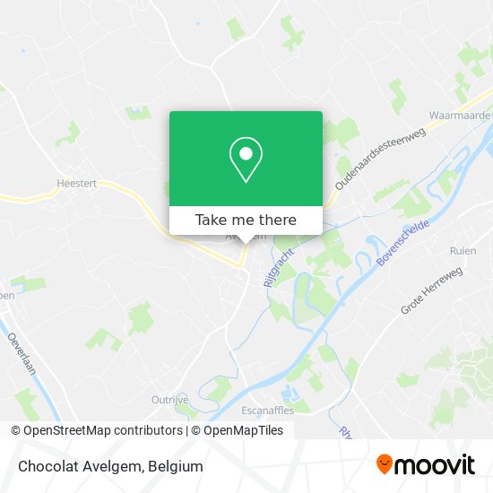 Chocolat Avelgem map