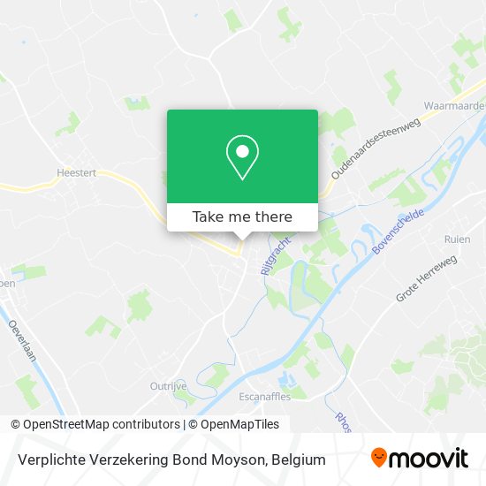 Verplichte Verzekering Bond Moyson map