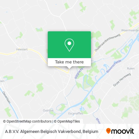 A.B.V.V. Algemeen Belgisch Vakverbond map