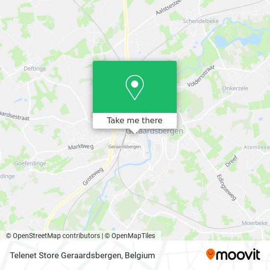 Telenet Store Geraardsbergen plan