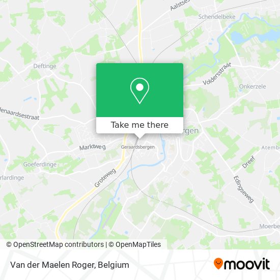 Van der Maelen Roger plan