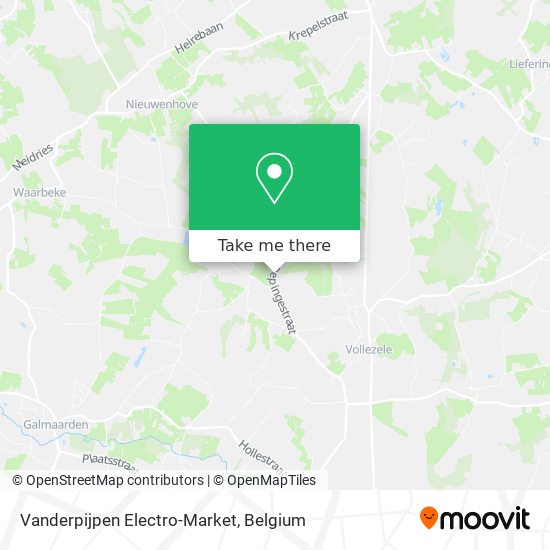 Vanderpijpen Electro-Market map