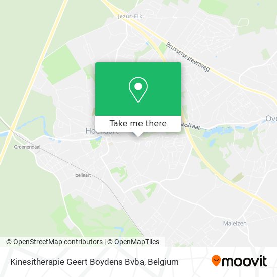 Kinesitherapie Geert Boydens Bvba plan