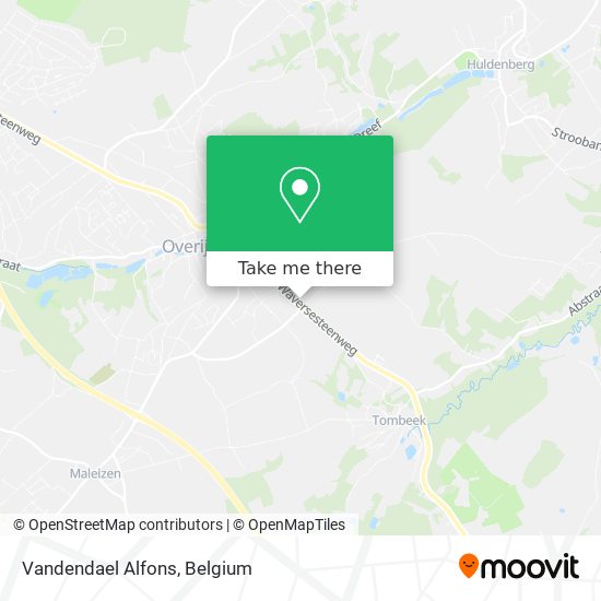 Vandendael Alfons map