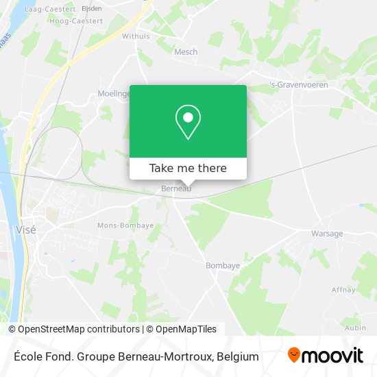 École Fond. Groupe Berneau-Mortroux map