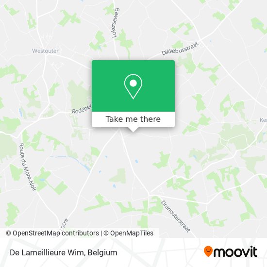 De Lameillieure Wim map