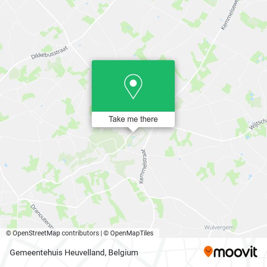 Gemeentehuis Heuvelland map