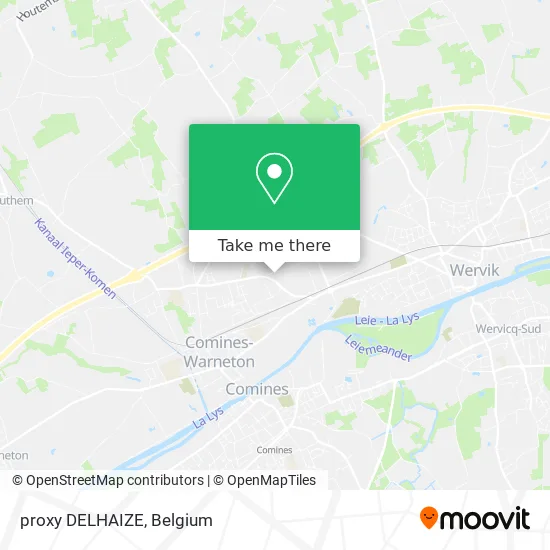 proxy DELHAIZE map