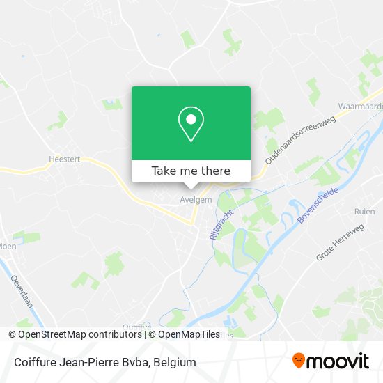 Coiffure Jean-Pierre Bvba map