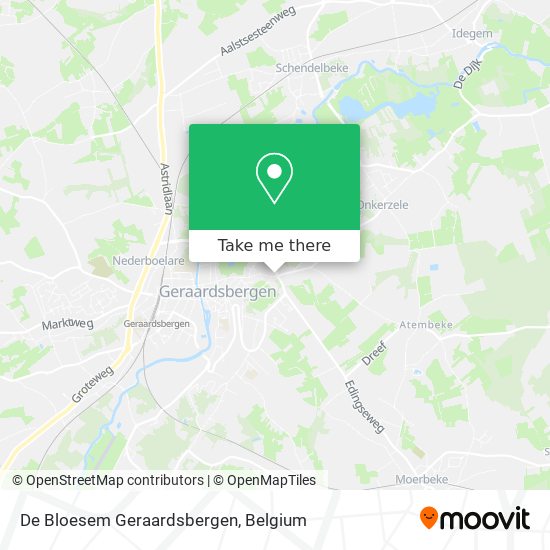 De Bloesem Geraardsbergen plan