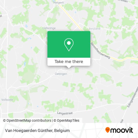 Van Hoegaerden Günther map
