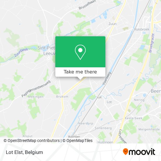 Lot Elst map