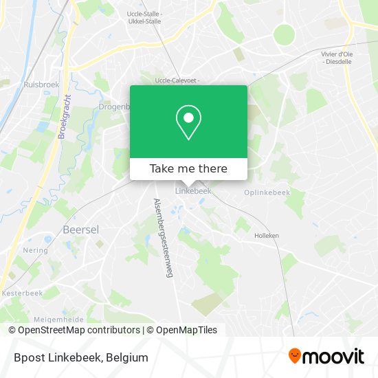 Bpost Linkebeek plan